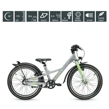 S'COOL XXlite SL 20 Zoll RH 31 cm grau/grün