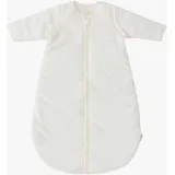 jollein Schlafsack mit abnehmbaren Ärmeln Rund 70 cm, Rib, Ivory