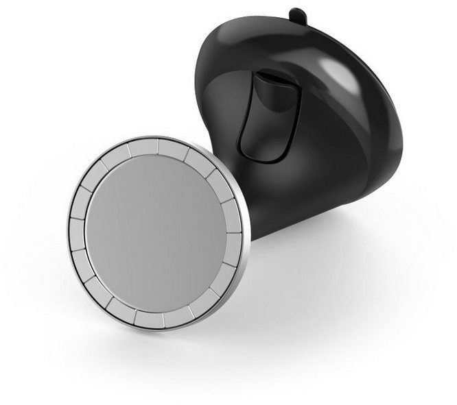 Hama Handyhalterung Auto Magnet schwarz, Saugnapf, für iPhone 15,14,13, 12 Smartphone-Halterung, (iPhone 15 Plus, iPhone 14 Plus, 15 14 13 12 Pro/ Pro Max, 13 12 mini) schwarz