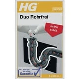 H G-VOGEL HG Duo Rohrfrei, 2-Komponenten, für hartnäckigste Verstopfungen, 2 x 500ml