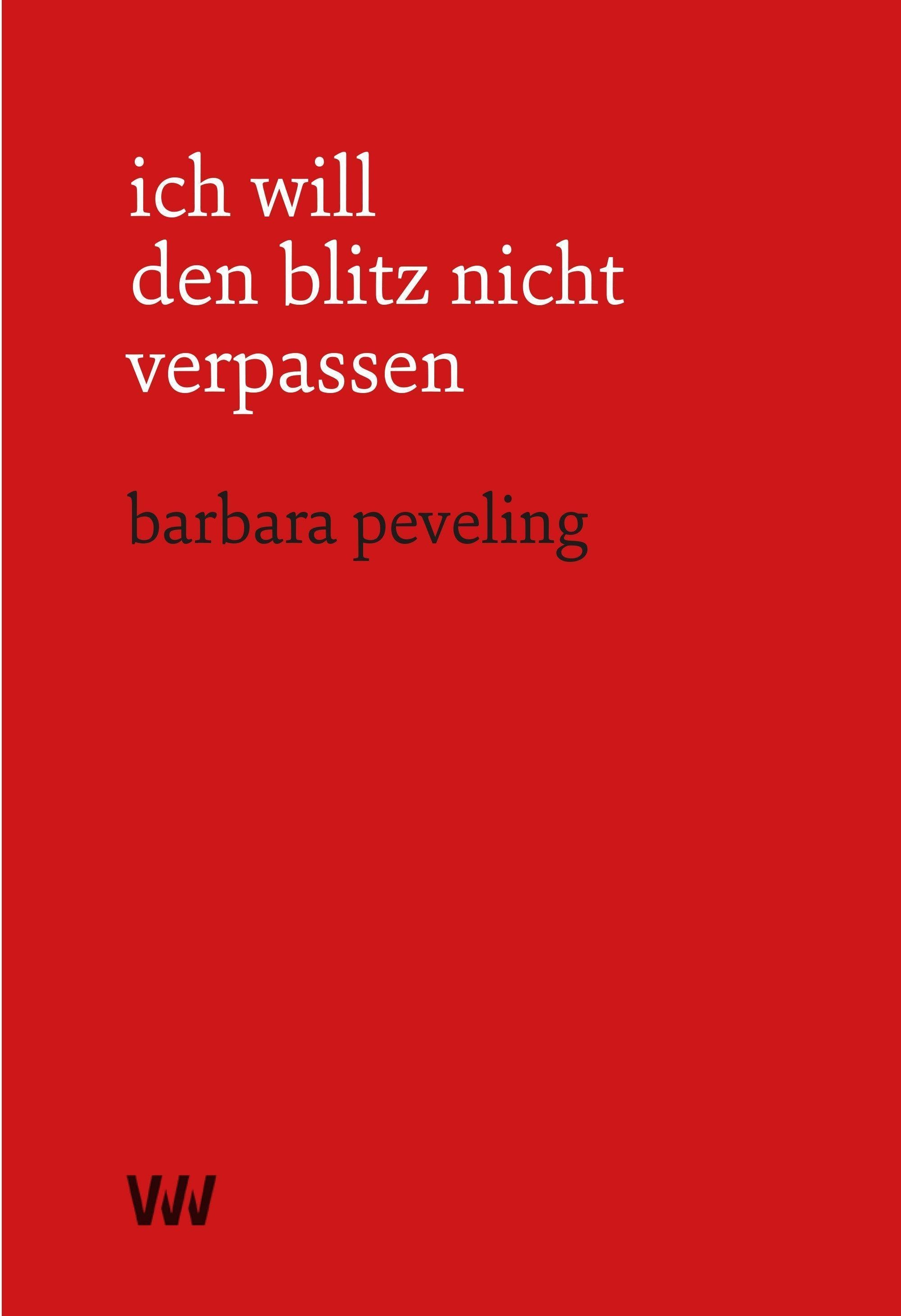 Ich Will Den Blitz Nicht Verpassen - Barbara Peveling  Kartoniert (TB)