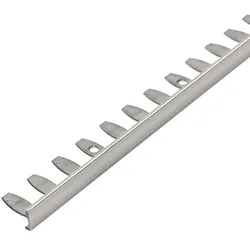 Winkelprofil zum Biegen aus V2A Edelstahl natur (4,5 mm, 250 cm)