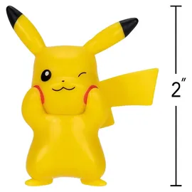 Pokémon Battle Figuren Pack: Pikachu und Geckabor, 2 detaillierte Figuren
