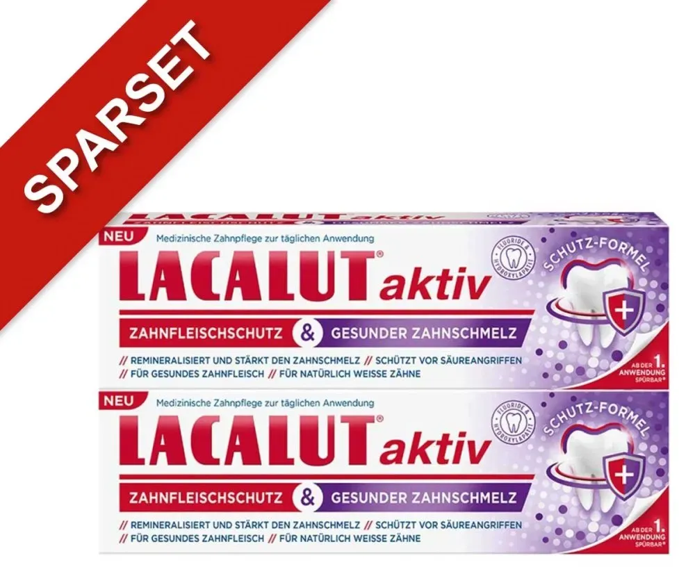 LACALUT aktiv Zahnfleischschutz & gesunder Zahnschmelz