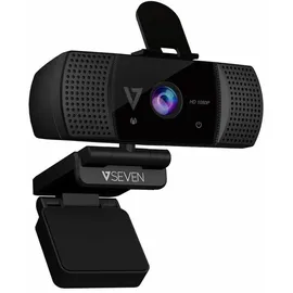 V7 WCF1080P Webcam 2 MP 1920 x 1080 Pixel Schwarz