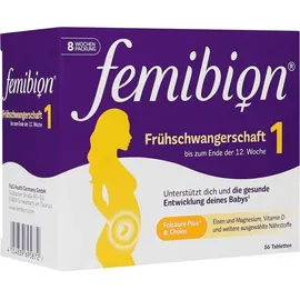 Procter & Gamble Femibion 1 Frühschwangerschaft Tabletten 56 St.