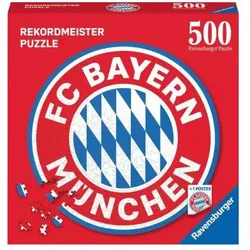 Ravensburger Puzzle - FC Bayern Logo, 500 Teile