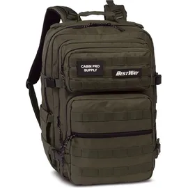 BESTWAY Cabin Pro Supply Reiserucksack Olivgruen
