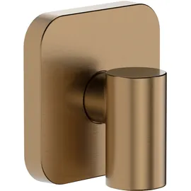Hansgrohe FixFit Fine Q Wandanschluss mit Rückflussverhinderer, brushed bronze