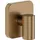 Hansgrohe FixFit Fine Q Wandanschluss mit Rückflussverhinderer, brushed bronze