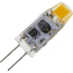 Lighto | LED-Glühbirne | G4-Fassung | Glühbirne zum Einstecken | Klar | 9mm | 1W