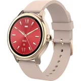 dcu advance tecnologic Sophie BT 40 mm Kunststoffgehäuse gold Silikonarmband gold One Size