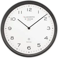 Miraval Funkwanduhr 30 cm 4-MV2622-2 schwarz