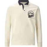 Jan Vanderstorm Langarm-Poloshirt OLSLAND wollweiß- 52/54