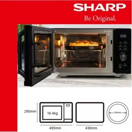 Sharp Mikrowelle 3in1 AirFryer RCA271TB