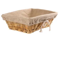 Gastronoble Brotkorb Olympia Weide | mit Futter | 31,5 x 23cm | 4 Körbe
