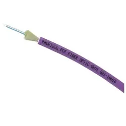 Siemens 6XV18211CT10 PB PCF Fiber Optic Cable, PVC-Außenmantel, 4 PCF- Simplex-Stecker, IP20, 100m