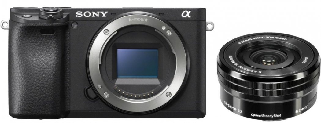 Sony Alpha ILCE-6400 + 16-50mm OSS schwarz| Dealpreis