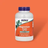 NOW Foods Magnesium 400 mg Kapseln 180 St.