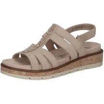 CAPRICE Sandale Damen Beige 41