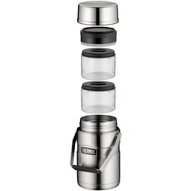 Thermos Thermobehälter silber 1,2 l