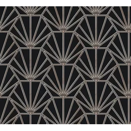 DANIEL HECHTER Designertapete 13 cm x 10 m schwarz 375281