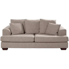 Soho Sofa Stoff 3-Sitzer Grau