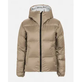 The Mountain Studio Pertex Reversible Tecno Daunenjacke - Brindle / White Alyssum - M