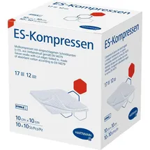 Hartmann ES-KOMPRESSEN steril 10 x 10 cm Großpackung 100 St.