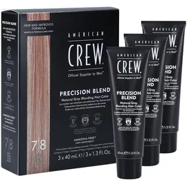 American Crew Classic Precision Blend 7-8 light 3 x 40 ml