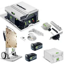 Festool CSC SYS 50 EBI-Basic 18 V inkl. Untergestell + 2 x Akku