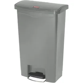 Rubbermaid Step-on Mülleimer Slim Jim 50 L Grau