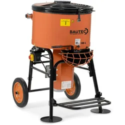BAUTEC Zwangsmischer 100 L Trommel » 1,1 KW / 230 V » Mischmaschine für Beton Putz Mörtel Schüttgut » Betonmischer