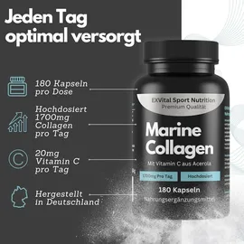 Exvital Marine Collagen Kapseln 180 St.