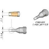 JBC Tools JBC Entlötspitze Serie C360, C360003/Ø 1,0 mm, Außen-Ø 1,4 mm, Pincleaning