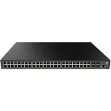 LevelOne GTP-5271 Managed Gigabit PoE Switch, 4 x 10GbE SFP+, 48 PoE-Ausgänge, 400W PoE-Leistungsbudget