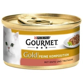 Purina Gourmet Gold Feine Komposition Ente & Truthahn 85 g