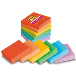 POST-IT Haftnotizblock Playful 6x90BL sortiert 654-6SS-PLAY 76x76mm