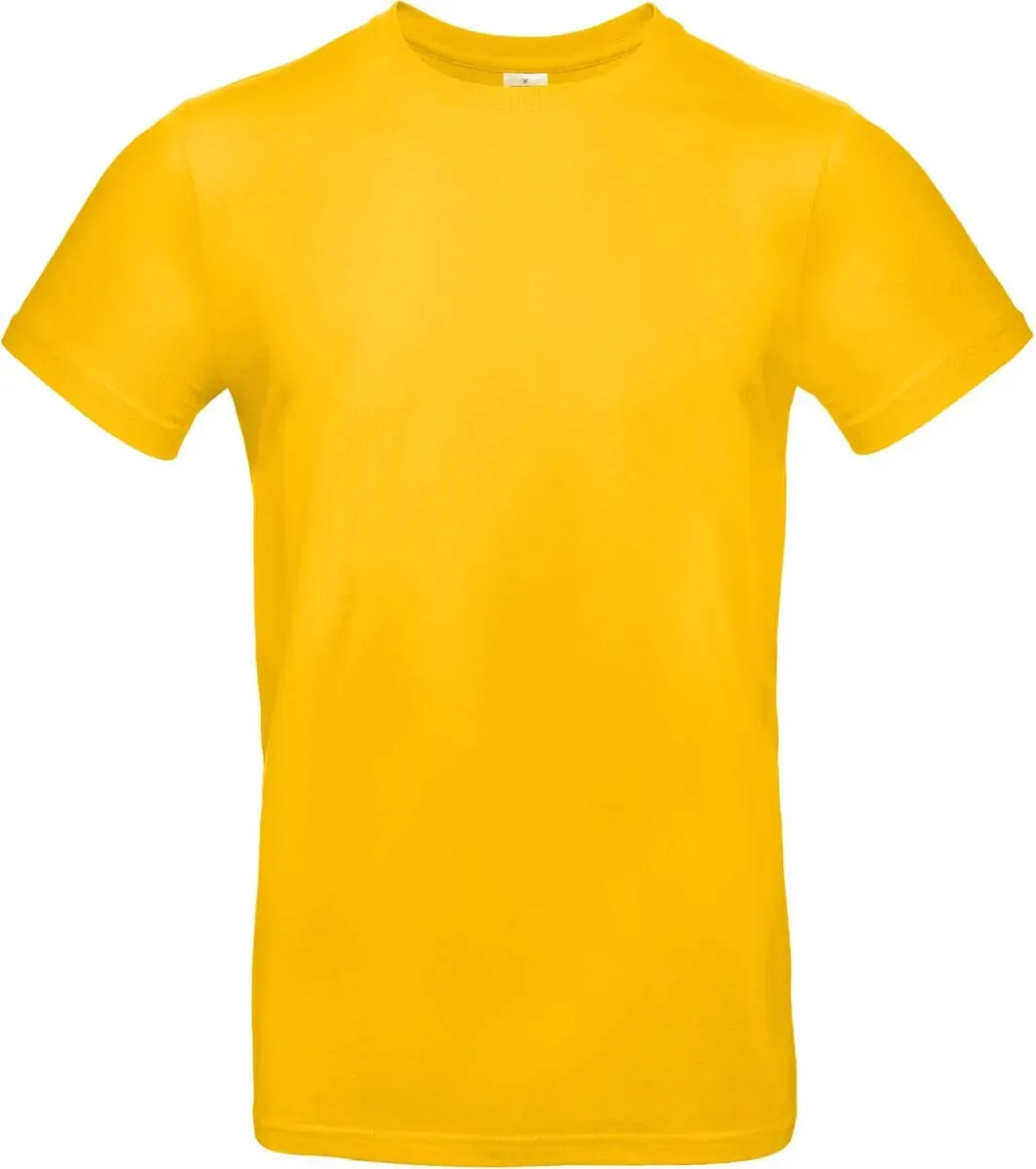 B&C Herren Schweres T-Shirt #E190 TU03T gold L