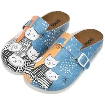 DOGO Damen Comfie Sandale, Mehrfarbig, 39 EU