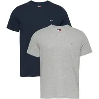 Tommy Jeans Rundhalsshirt TOMMY JEANS "TJM XSLIM 2PACK JERSEY