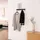 Home Deluxe Garderobenleiste HOOK Bambus Schwarz