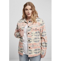 URBAN CLASSICS Damen TB3661-Ladies Inka Oversized Shirt Jacket Jacke, summerinka, XS