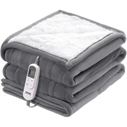VEVOR 150W Heizdecke elektrisch Wärmeunterbett Wärmedecke Wärmebett 130x180cm