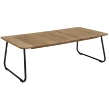 Brafab Nolli Gartentisch 140 x 70 x 45 cm schwarz/natur