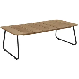 Brafab Nolli Gartentisch 140 x 70 x 45 cm schwarz/natur