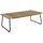 Brafab Nolli Gartentisch 140 x 70 x 45 cm schwarz/natur