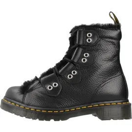 Dr. Martens 31876001 1460 Lace to Toe Fur Lined Nappa Leather Lace Up Boots Damen BLACK EU