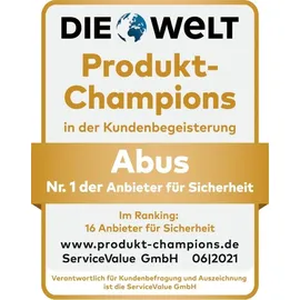 ABUS Vorhangschloss Diskus 220/70 Edelstahl