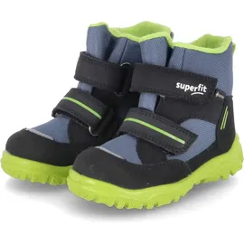superfit HUSKY1 Klettverschluss schwarz/hellgrün 23